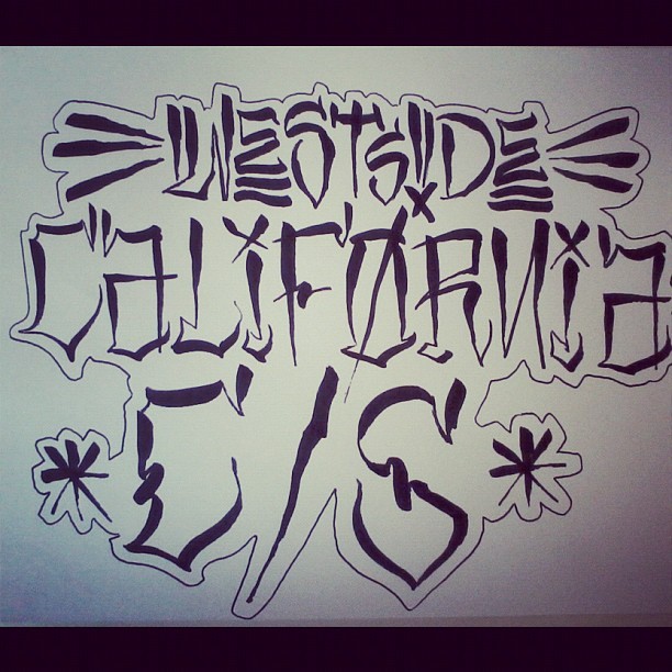 the-mfb:  #california #consafos #westside #sanfranciscotattoo (Taken with Instagram)