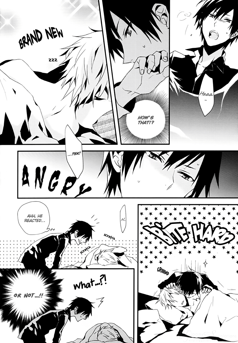 the-strongest-man-in-ikebukuro:  Title: Biting Because You’re Mine. Author: Inumog