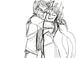 neophytecherryglare:  i like to believe that when they first meet theyre just gonna hug a lot and then jade’s gonna fuckin pick him up and theyll laugh more and doNT YOU DARE TELL ME OTHERWISE 