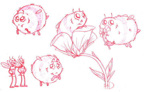 sheepy-doodle: Within the last month, two bumblebees have tumbled bumbled right into my face. So, I 
