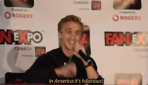 trollingchannel:  Tom Felton discussing Draco’s hug with Voldemort 