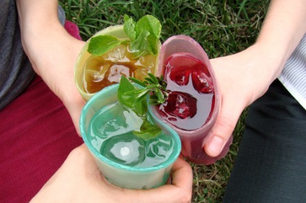 Porn photo secretlyfreegan:  Edible Cups are eco-friendly