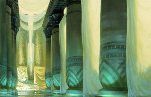 betzine: wannabeanimator: The Prince of Egypt concept art requested by thiswretchedpen Ugh, this mov