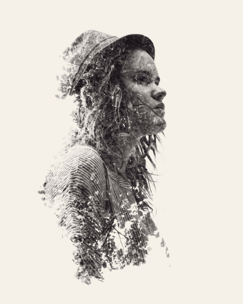 devidsketchbook:Christoffer Relander - We Are NatureMultiple(Exposure Portraits Vol. II)[Via thisisc