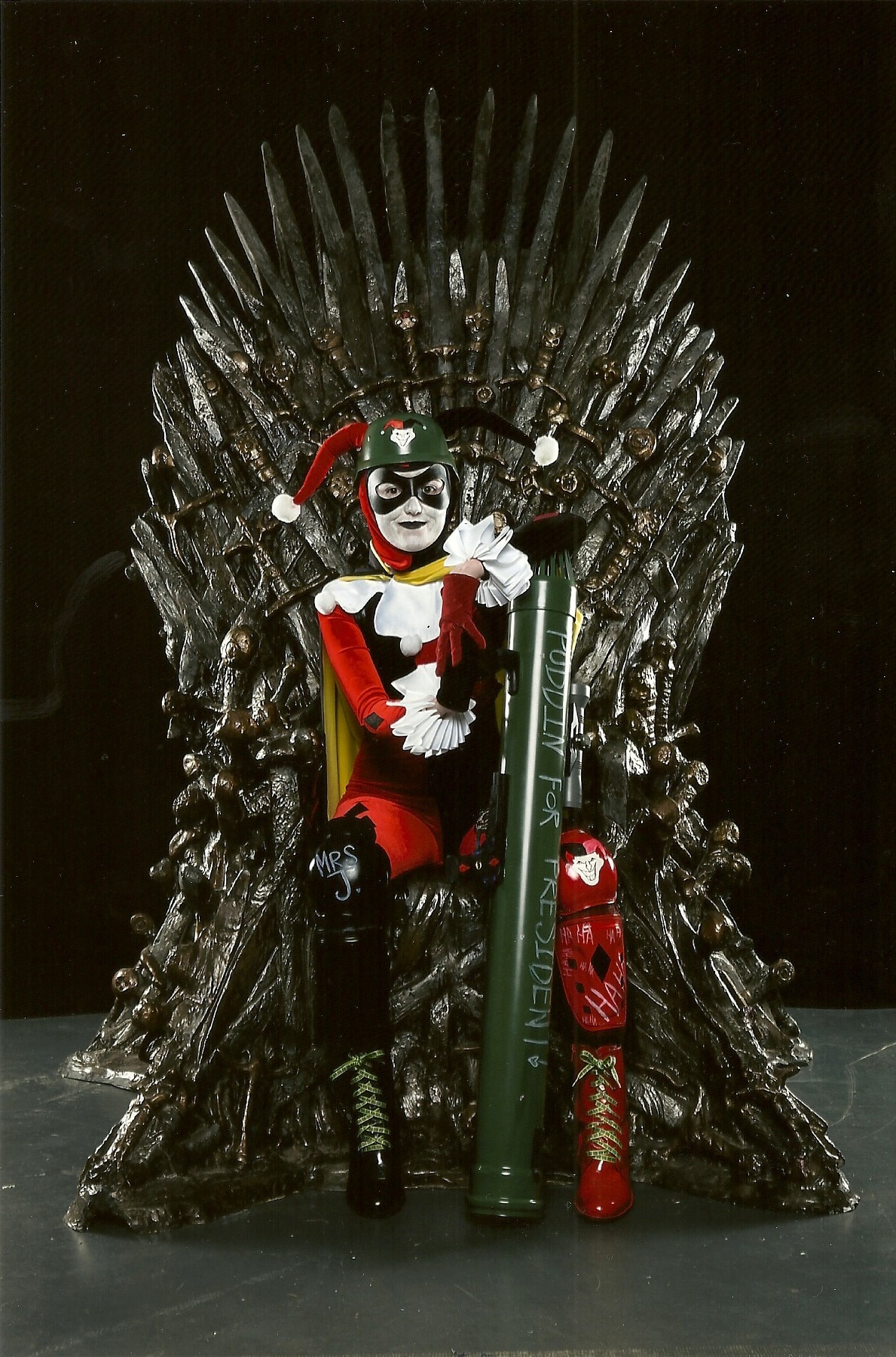 shhdonttellbman:  No where near as good as Mr J’s but this is me as DCUO Harley