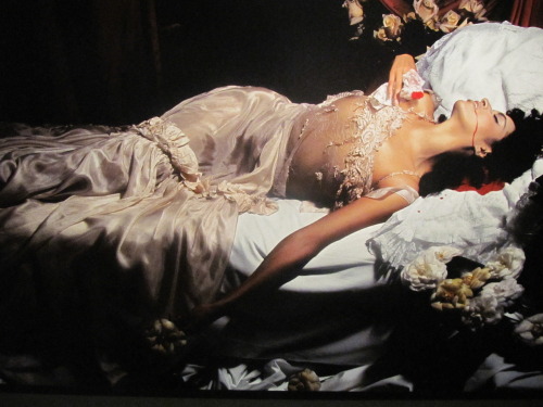 ilesdessaintes: Farida Khelfa, The Agony of Marguerite Gautier, Paris, 1992 by Jean-Paul Goude