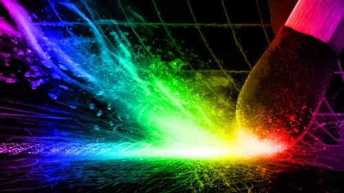 ourwallpaper: Rainbow and colorful collection More in my Dropbox.