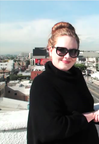 only-adele:  “I love it to see everybody in short skirts, shorts and shades”