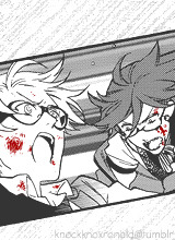 knockknoxronald:  Injured Grell and Ronald during the Campania arc. Precious babies