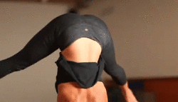 XXX gymbooty:  You still like handstands, right? photo