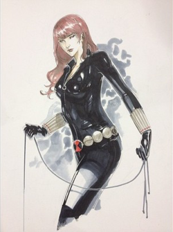 marvelwomenkickingass:  Black Widow by Peter