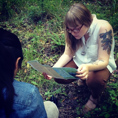 Hiding from park rangers with @keightdee &amp; @jeeyonyonyonyon #latergram (Taken with Instagram