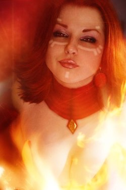 Lina Dota 2 Cosplay