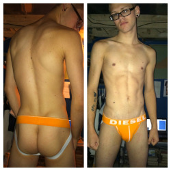 nicknaksowhack:My first jock. Thanks to my boy Max. ^_^  