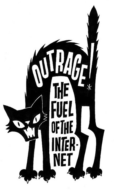 drawnblog:Outrage! by Esther Aarts on Flickr.