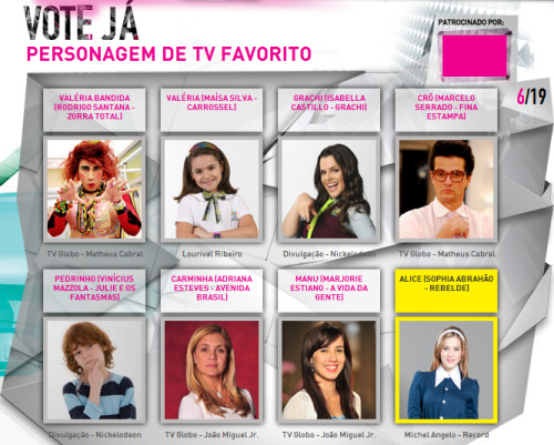rebeldebrasilbr:  Site da votação: http://meuspremiosnick.uol.com.br/votacao/index.php 