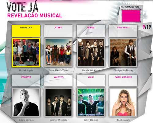 rebeldebrasilbr:  Site da votação: http://meuspremiosnick.uol.com.br/votacao/index.php 