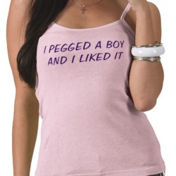 curiousasian:  carpeculus:  milkmeplease:  I bet she did!  Just out of curiousity, think I need to get me one of these and wear it out to a bar one night……..do we think the majority of men secretly want to get pegged or would I be shunned? Hmmmm…..