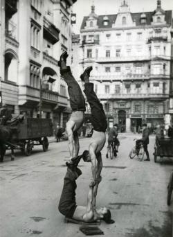  Acrobats in Berlin, 1933 
