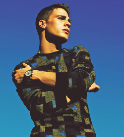 macavoys:  Colton Haynes for Essential Homme