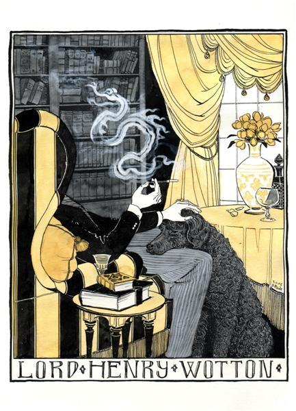 quienesesachica:  ‘The Core of the Poodle’ an interpretation of Lord Henry Wotton,