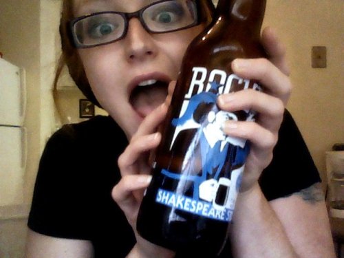 hotgirlswithglasses - Hot girls with glasses and beer!Another...