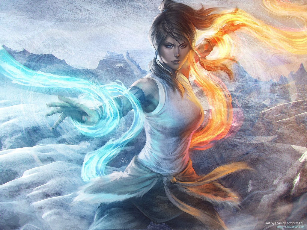 sirafro28:  Korra Aura by `Artgerm Pretty impressive fan-art :3