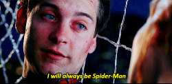 blinkstolemyheart:  I LOVE Andrew for the obvious reason but when someone says Spiderman Tobey will ALWAYS be the first one to come to mind. Toby is the one who made me fall completely in love with Peter Parker and his awkwardness and his kind heart.