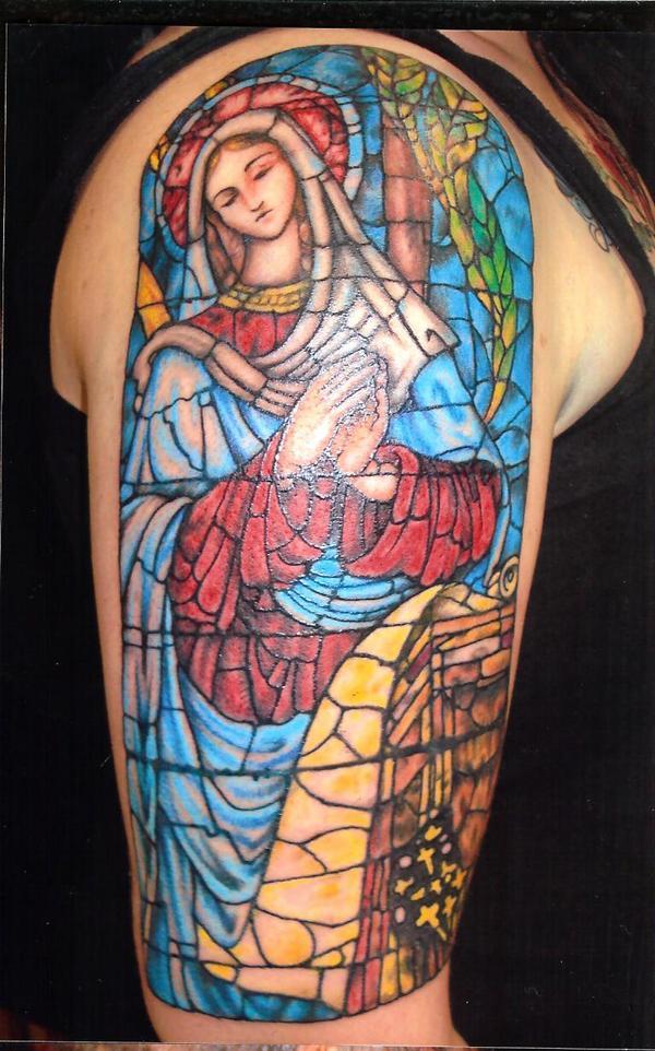Flyin Aces Tattoo on Twitter Done by Cat  Cathedral notredame  stainedglasswindow architecture architecturalsketch treatyoself  bodymodification HumanCanvas expressyourself ladytattooers inked  tattoo gettatted tattedup eternalink 