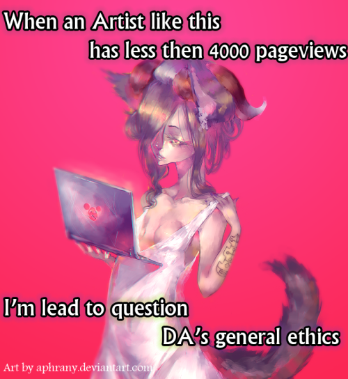artist-confessions:  Really though guys? dA // Tumblr submitted by -cookieluv246  I don’t think “ethics” is the proper word here, unless its this in comparison to, I don’t know, a picture of a truck full of babies crashing into
