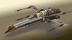 Thehappysorceress:  Steampunk X-Wing By Zeustoves 