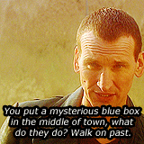 22drunkb:22drunkb:hawkarse:Ninth Doctor - “Who said you’re not important? I’ve travelled to all sort