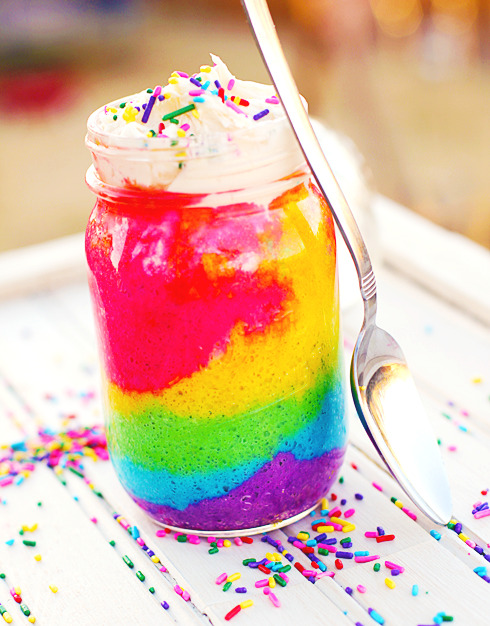 XXX lionscrown:  Food porn → rainbow.  photo