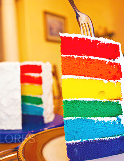 Porn Pics lionscrown:  Food porn → rainbow. 