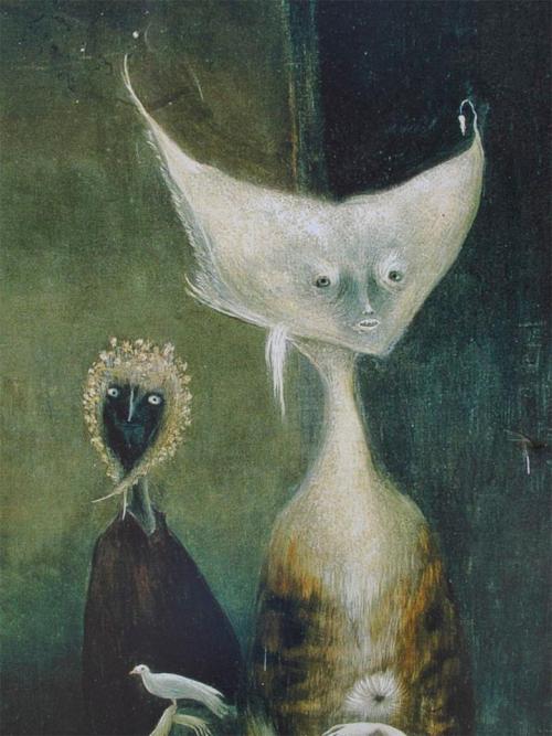 wolflion:Leonora Carrington - detail from Samain.