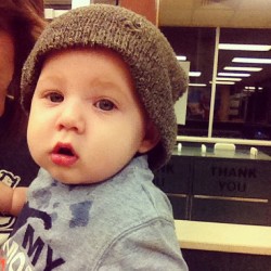 Grayson is such a hipster. Haha :) (Taken