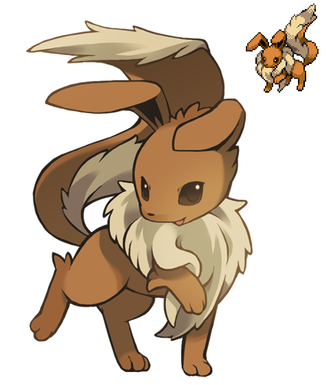 Wali Fakemon - Olá treinadores hoje trago a evolução do Eevee causada pela  MaleficStone pedra evolucionaria encontrada em Espanaria, espero que  gostem. #30- Demoneon pokémon fera, esse pokémon é a evolução do