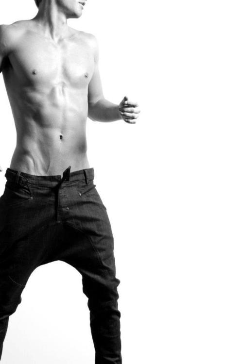 strangeforeignbeauty:  Blake Postma [ b&w ]