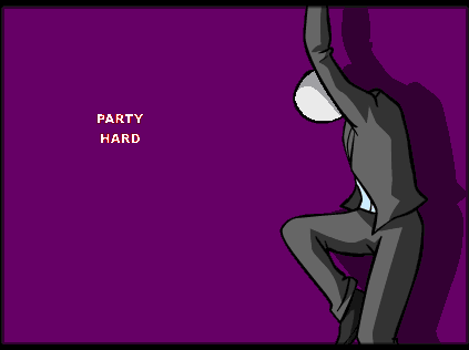 sparklyrocks:  Slender man loves to dance!