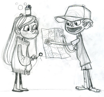 yapoos:winterbound:  Gravity Falls Concept Art  wow look at these cutes 