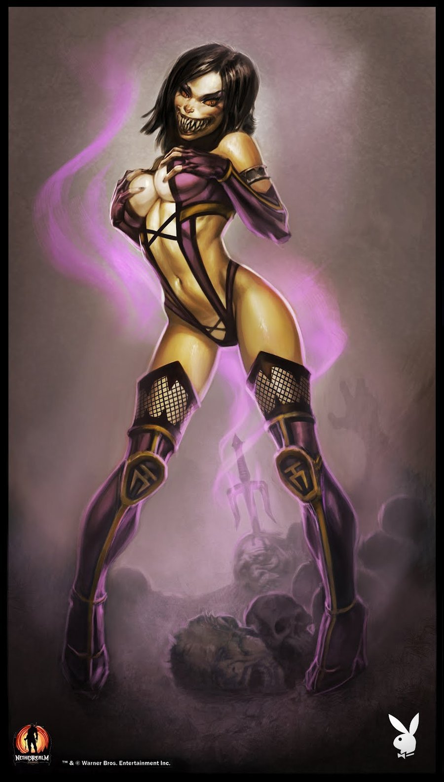 bloodskullsnpussy:  Mileena by *Raggedy-Annedroid 