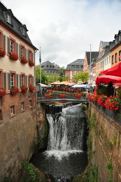 The picturesque town of Saarburg, Rhineland-Palatinate, Germany (by eddiemcfish).