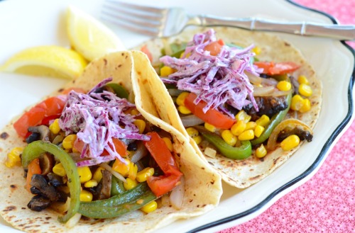 Vegetarian FajitasThese were so deliciously yummy! I love fajitas! We made this for dinner last nigh