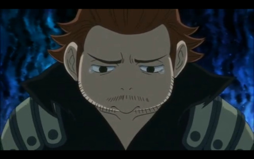 animekpopfreak:  That’s one friggin’ cute face, Gildarts……… xD 