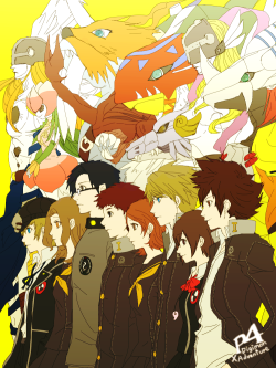 yousaypsycholikeitsabadthing:  persona4×digimon