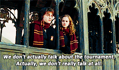 phoebebuffay:  Hermione: Harry, you told