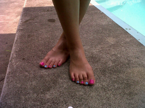 South beach toes