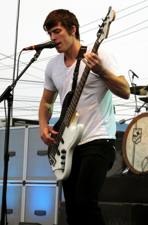 nakedmalecelebs1: Zack Merrick  ( the bassist and back up vocals for the band All Tim