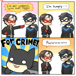 awesomephilia:  I’m hungry… for crime! (via) 