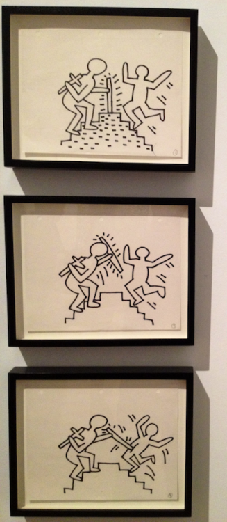 l: Untitled (1982) r: Manhattan Penis Drawings for Ken Hicks (1978) “The world is this thing a